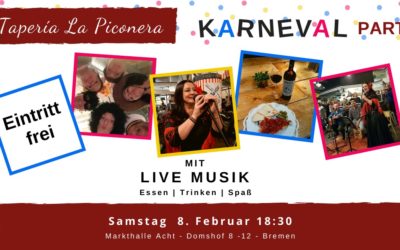 FIESTA DE CARNAVAL EN TAPERÍA LA PICONERA